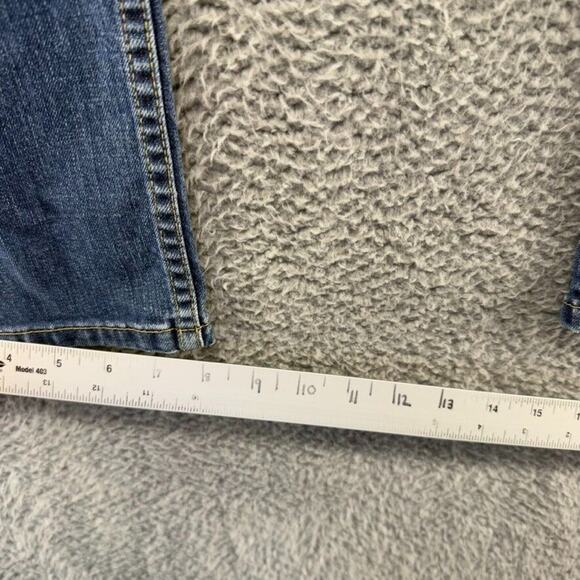 Levi's Jeans Men's 32x30 Blue Denim Medium Wash Faded Whisker Straight Red Tab - Picture 4 of 11